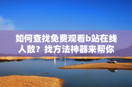 如何查找免费观看b站在线人数？找方法神器来帮你