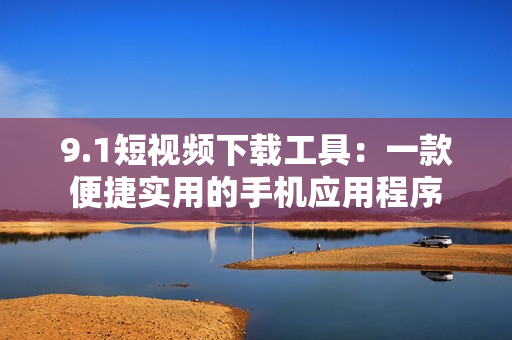 9.1短视频下载工具：一款便捷实用的手机应用程序