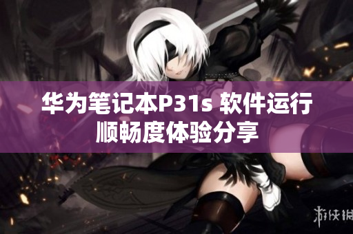 华为笔记本P31s 软件运行顺畅度体验分享