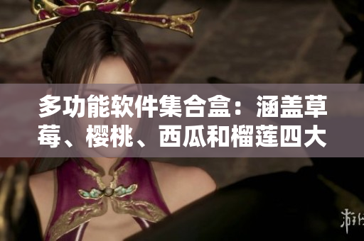 多功能软件集合盒：涵盖草莓、樱桃、西瓜和榴莲四大应用领域