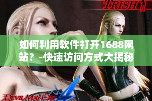 如何利用软件打开1688网站？-快速访问方式大揭秘