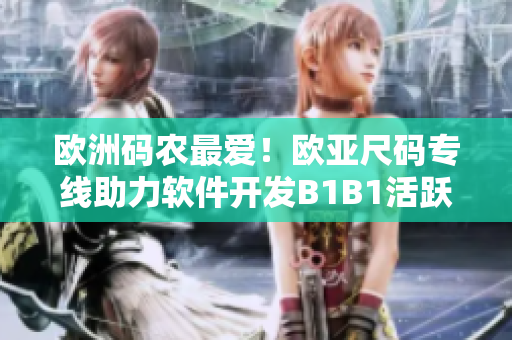 欧洲码农最爱！欧亚尺码专线助力软件开发B1B1活跃交流