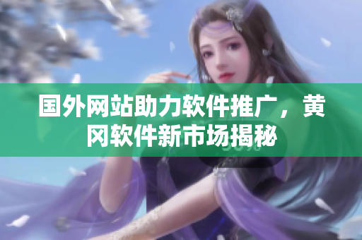 国外网站助力软件推广，黄冈软件新市场揭秘