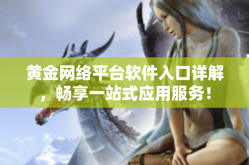 黄金网络平台软件入口详解，畅享一站式应用服务！