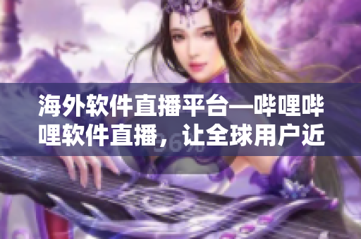海外软件直播平台—哔哩哔哩软件直播，让全球用户近距离体验软件研发现场