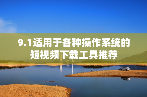 9.1适用于各种操作系统的短视频下载工具推荐