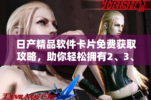 日产精品软件卡片免费获取攻略，助你轻松拥有2、3、4卡等级的高质量软件