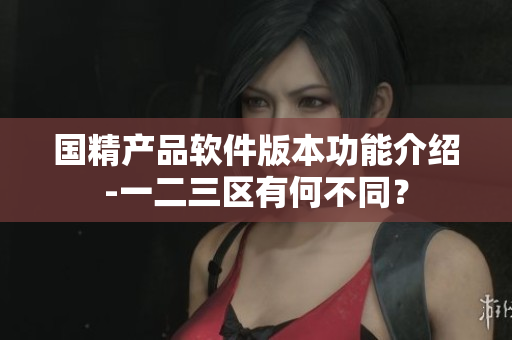 国精产品软件版本功能介绍-一二三区有何不同？