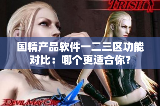 国精产品软件一二三区功能对比：哪个更适合你？