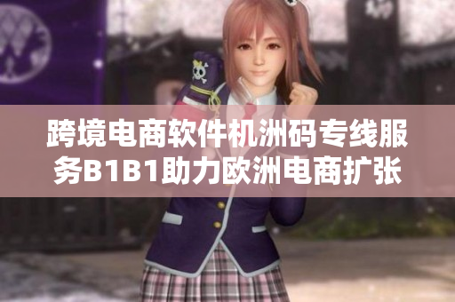 跨境电商软件机洲码专线服务B1B1助力欧洲电商扩张