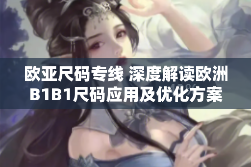 欧亚尺码专线 深度解读欧洲B1B1尺码应用及优化方案