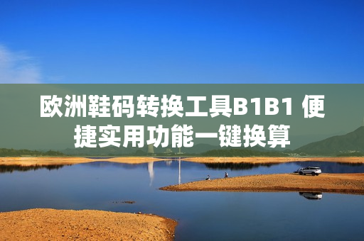 欧洲鞋码转换工具B1B1 便捷实用功能一键换算