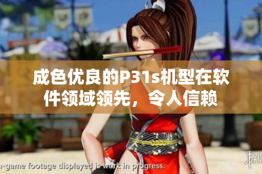 成色优良的P31s机型在软件领域领先，令人信赖