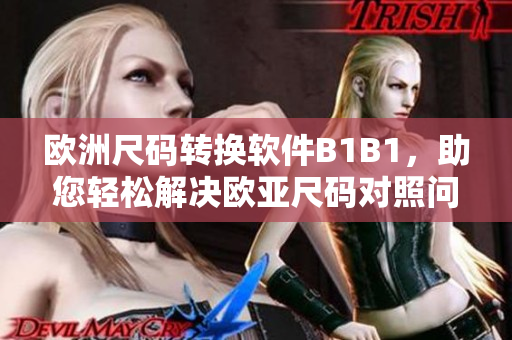 欧洲尺码转换软件B1B1，助您轻松解决欧亚尺码对照问题