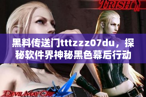黑料传送门tttzzz07du，探秘软件界神秘黑色幕后行动