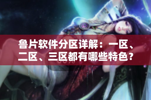 鲁片软件分区详解：一区、二区、三区都有哪些特色？