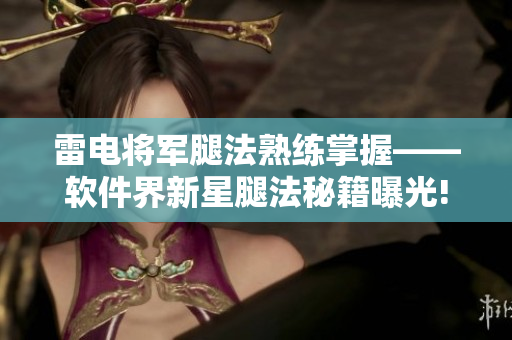 雷电将军腿法熟练掌握——软件界新星腿法秘籍曝光!