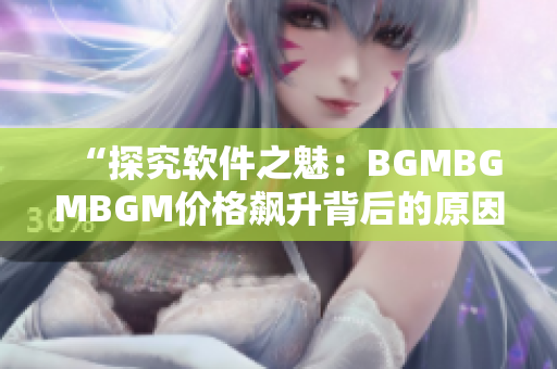 “探究软件之魅：BGMBGMBGM价格飙升背后的原因和影响”