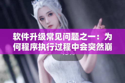 软件升级常见问题之一：为何程序执行过程中会突然崩溃？
