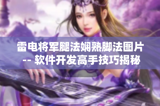 雷电将军腿法娴熟脚法图片 -- 软件开发高手技巧揭秘 形象展示