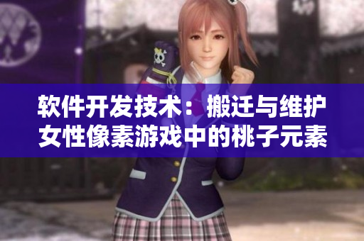 软件开发技术：搬迁与维护女性像素游戏中的桃子元素