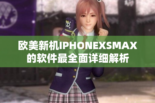 欧美新机IPHONEXSMAX的软件最全面详细解析