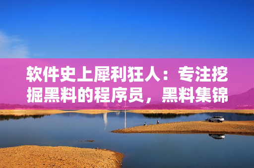 软件史上犀利狂人：专注挖掘黑料的程序员，黑料集锦一网打尽