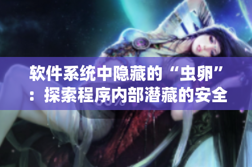 软件系统中隐藏的“虫卵”：探索程序内部潜藏的安全风险