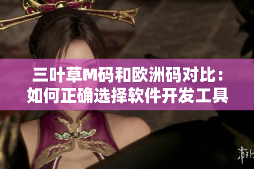 三叶草M码和欧洲码对比：如何正确选择软件开发工具尺码