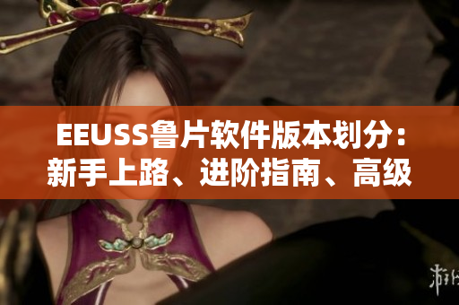 EEUSS鲁片软件版本划分：新手上路、进阶指南、高级应用