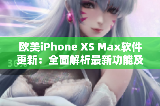 欧美iPhone XS Max软件更新：全面解析最新功能及优化效果