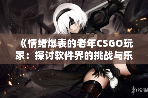 《情绪爆表的老年CSGO玩家：探讨软件界的挑战与乐趣》
