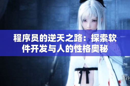 程序员的逆天之路：探索软件开发与人的性格奥秘