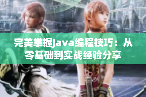完美掌握Java编程技巧：从零基础到实战经验分享