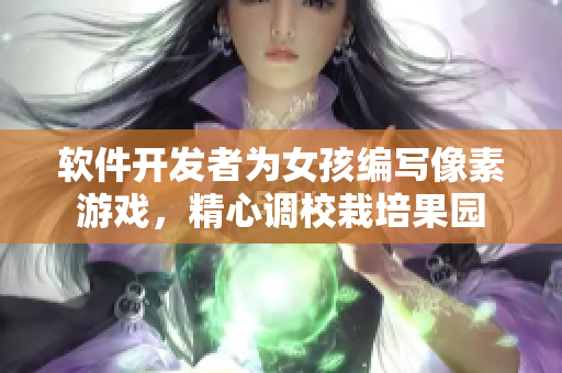软件开发者为女孩编写像素游戏，精心调校栽培果园