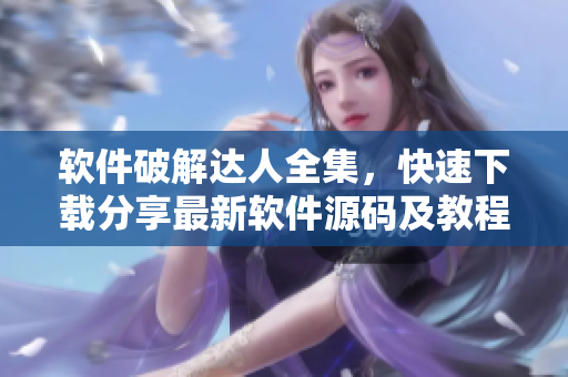 软件破解达人全集，快速下载分享最新软件源码及教程