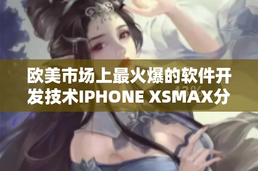 欧美市场上最火爆的软件开发技术IPHONE XSMAX分享