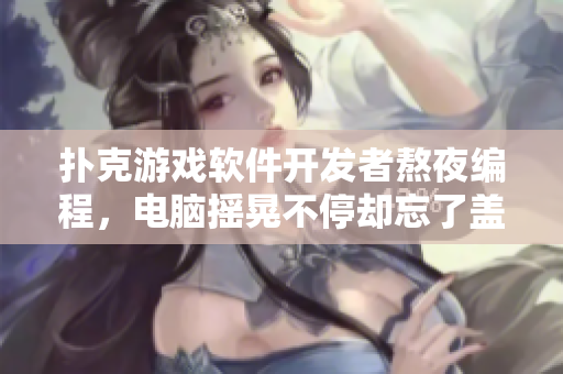扑克游戏软件开发者熬夜编程，电脑摇晃不停却忘了盖被，身心俱疲迎接曙光