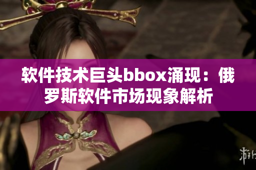 软件技术巨头bbox涌现：俄罗斯软件市场现象解析