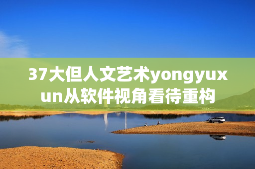 37大但人文艺术yongyuxun从软件视角看待重构