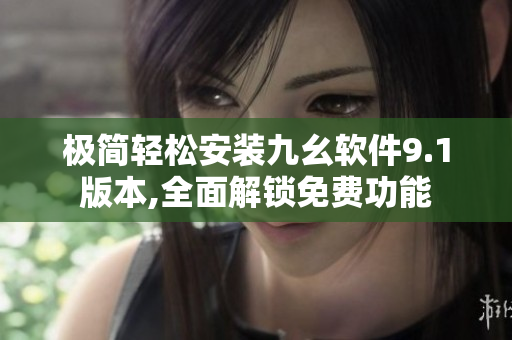 极简轻松安装九幺软件9.1版本,全面解锁免费功能