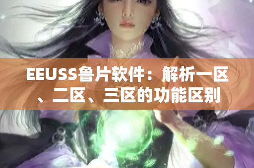 EEUSS鲁片软件：解析一区、二区、三区的功能区别