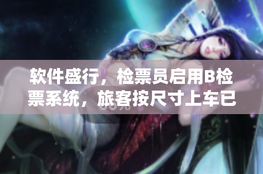 软件盛行，检票员启用B检票系统，旅客按尺寸上车已成趋势