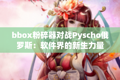 bbox粉碎器对战Pyscho俄罗斯：软件界的新生力量