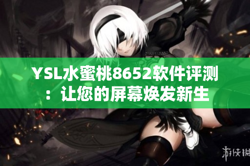YSL水蜜桃8652软件评测：让您的屏幕焕发新生