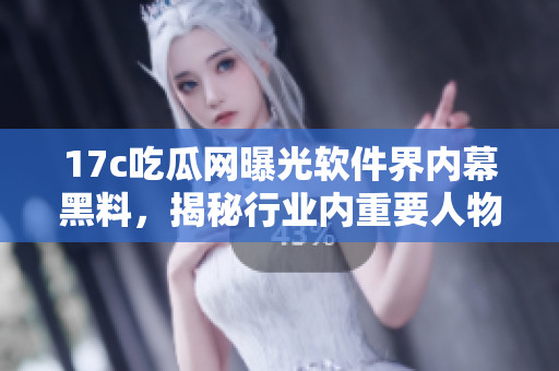 17c吃瓜网曝光软件界内幕黑料，揭秘行业内重要人物隐秘故事
