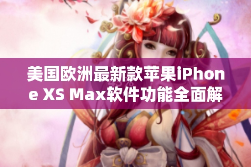 美国欧洲最新款苹果iPhone XS Max软件功能全面解析