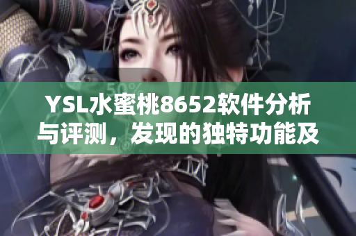 YSL水蜜桃8652软件分析与评测，发现的独特功能及使用心得