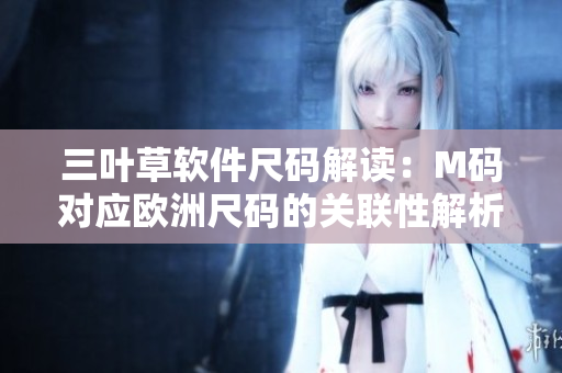 三叶草软件尺码解读：M码对应欧洲尺码的关联性解析