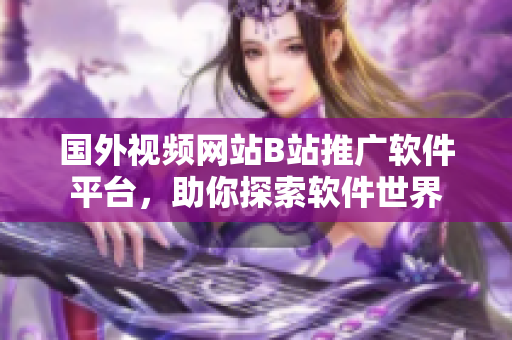 国外视频网站B站推广软件平台，助你探索软件世界